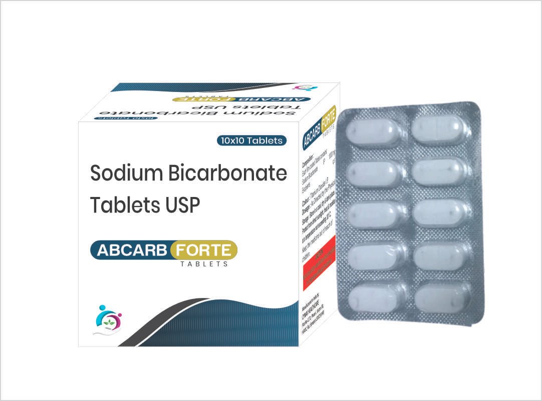 ABCARB FORTE Sodium Bicarbonate Tablets by Adi Bilva Global Pharmaceuticals