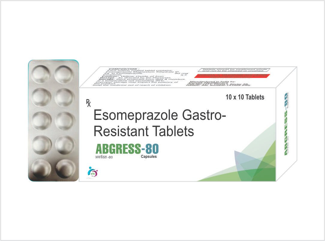 ABGRESS-40/80 Esomeprazole Gastro-Resistant Capsules