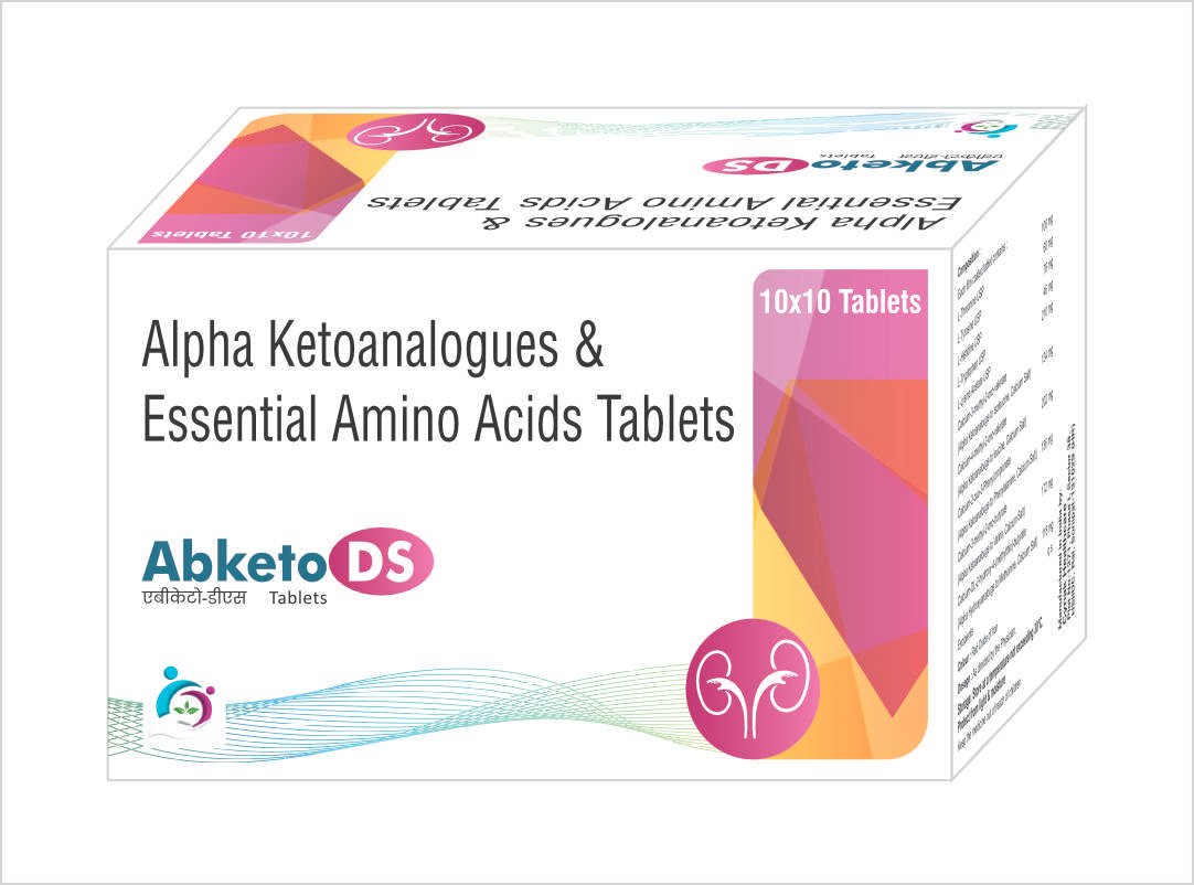 ABKETO-DS Alpha Ketoanalogue Tablets by Adi Bilva Global Pharmaceuticals