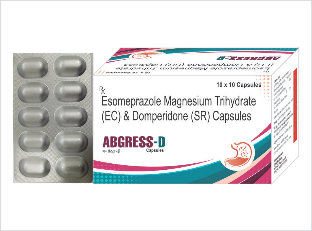 ABGRESS-D Esomeprazole and Domperidone Capsules