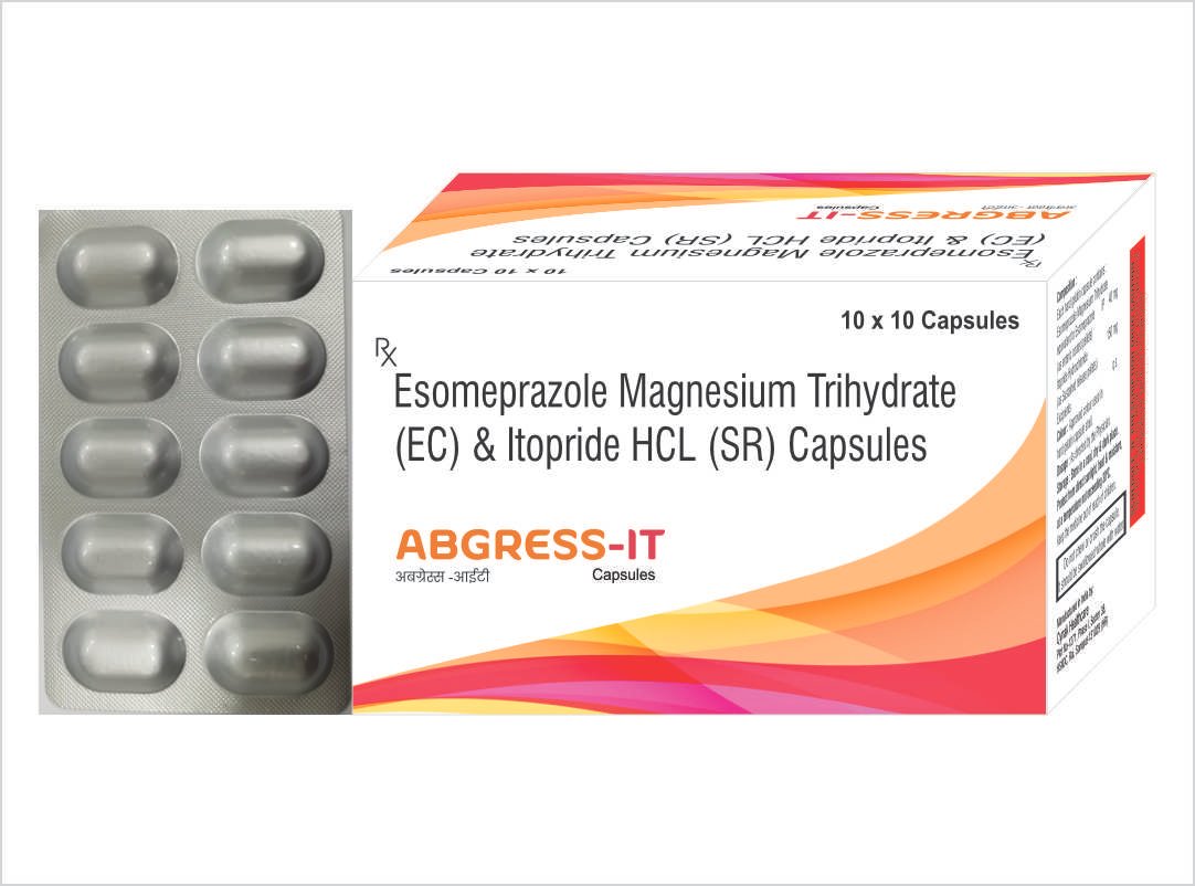 ABGRESS-IT Esomeprazole and Itopride Capsules