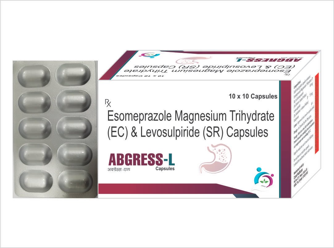 ABGRESS-L Esomeprazole and Levosulpiride Capsules
