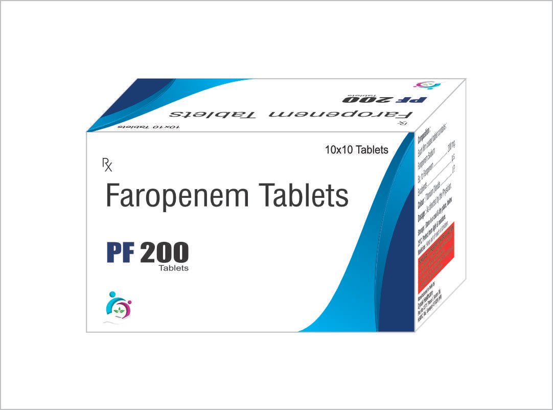 PF-200 Faropenem 200 mg Tablets by Adi Bilva Global Pharmaceuticals